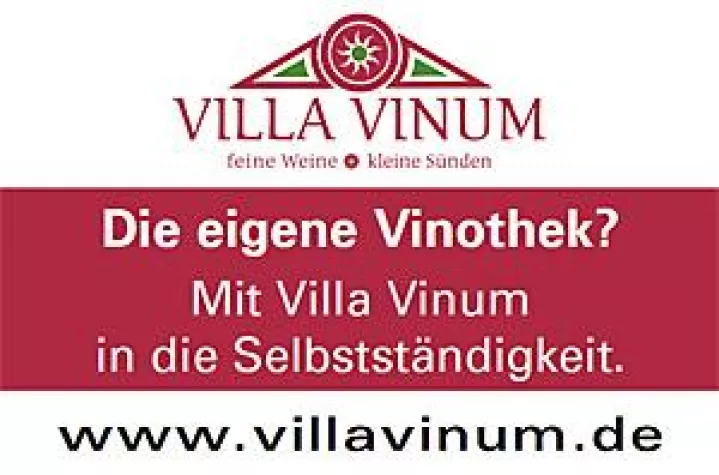 Bild: Die eigene Vinothek? Mit VILLA VINUM in die Selbständigkeit