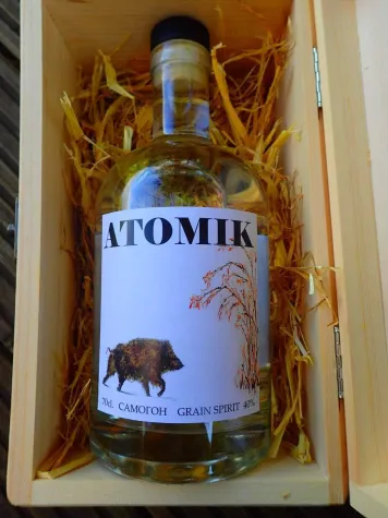 Bild: „Atomik“ – Wodka aus Tschernobyl