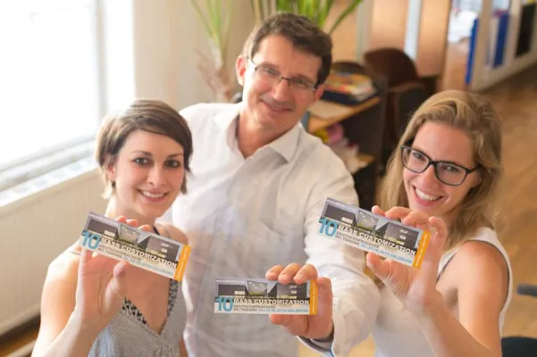 Social Media wird greifbar: Virtuelle Netzwerke ganz real! cyLEDGE Media auf der MC 2012 in Salzburg Bild: Social Media wird greifbar: Virtuelle Netzwerke ganz real! cyLEDGE Media auf der MC 2012 in Salzburg