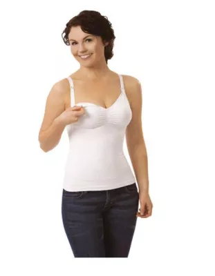 Praktisch fürs Stillen unterwegs: Das stützende Stilltop mit integriertem BH für Stillzeit und Rückbildung Bild: Praktisch fürs Stillen unterwegs: Das stützende Stilltop mit integriertem BH für Stillzeit und Rückbildung