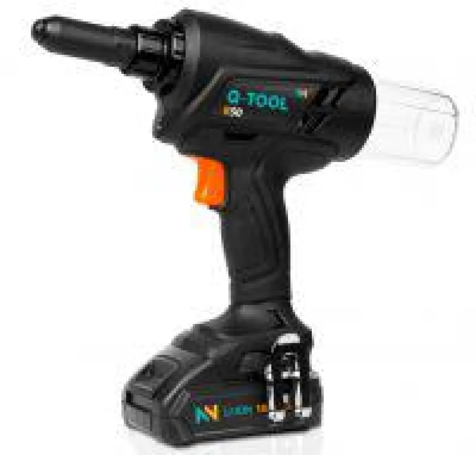 Das neue Akku-Blindnietwerkzeug Q-TOOL R50 für Industrie und Handwerk.