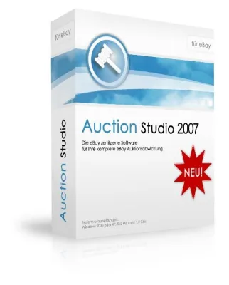 Bild: eBay-Komplettlösung Auction Studio 2007: Automatisch eBay-Gebühren sparen