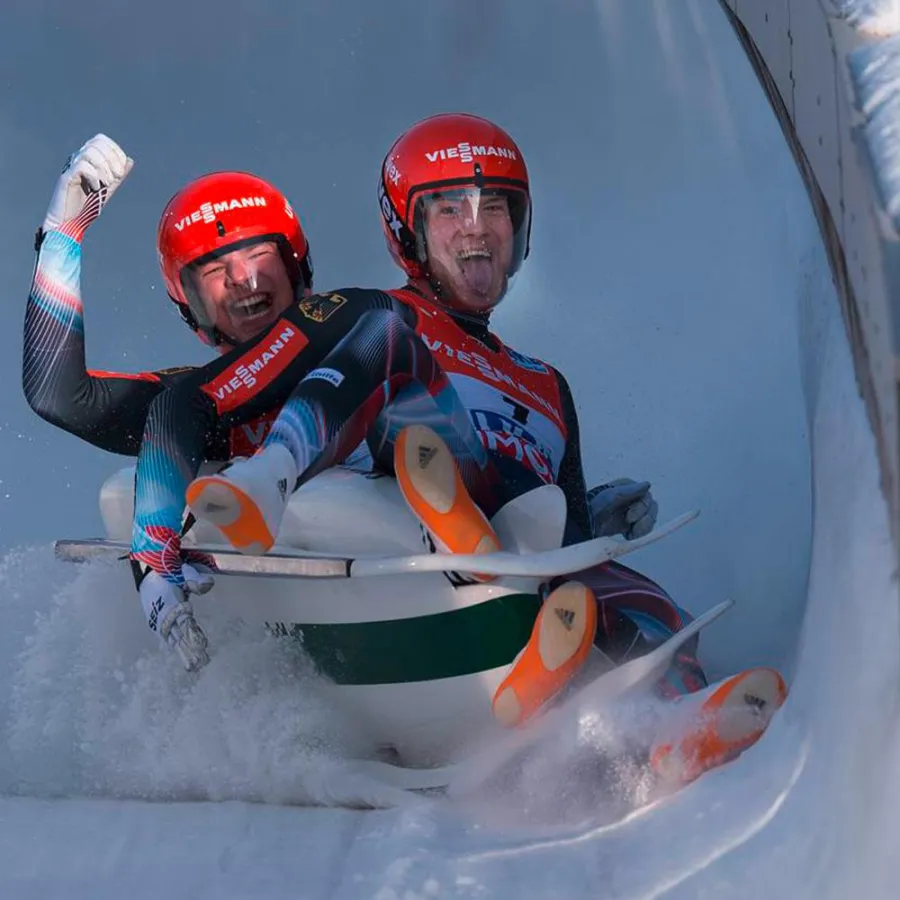 Germeta Sportpartner Robin Geueke und David Gamm. ©BSC_Winterberg