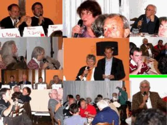 Bild: Erfolgreiche Podiumsdiskussion der SPD mit 100 Besuchern in Lohmar-Wahlscheid