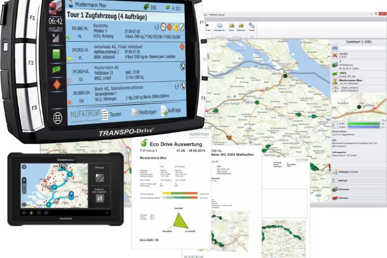 Bild: Effizientes Team: Nufatron zeigt neue Telematik-Systeme mit Flottenmanagement Plattform am heimischen Markt