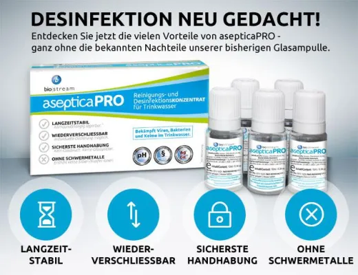 Bild: Desinfektion neu gedacht: Trinkwasser jetzt noch einfacher desinfizieren