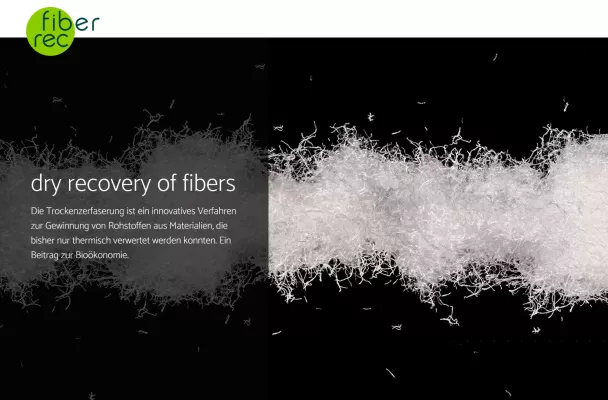 ROHPROG erschließt mit fiber-rec neue Rohstoffe durch Trockenzerfaserung Bild: ROHPROG erschließt mit fiber-rec neue Rohstoffe durch Trockenzerfaserung
