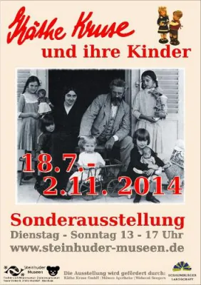 Käthe Kruse und ihre Kinder Bild: Käthe Kruse und ihre Kinder