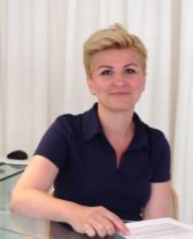 Mit Spaß bei der Arbeit: Christina Borsa