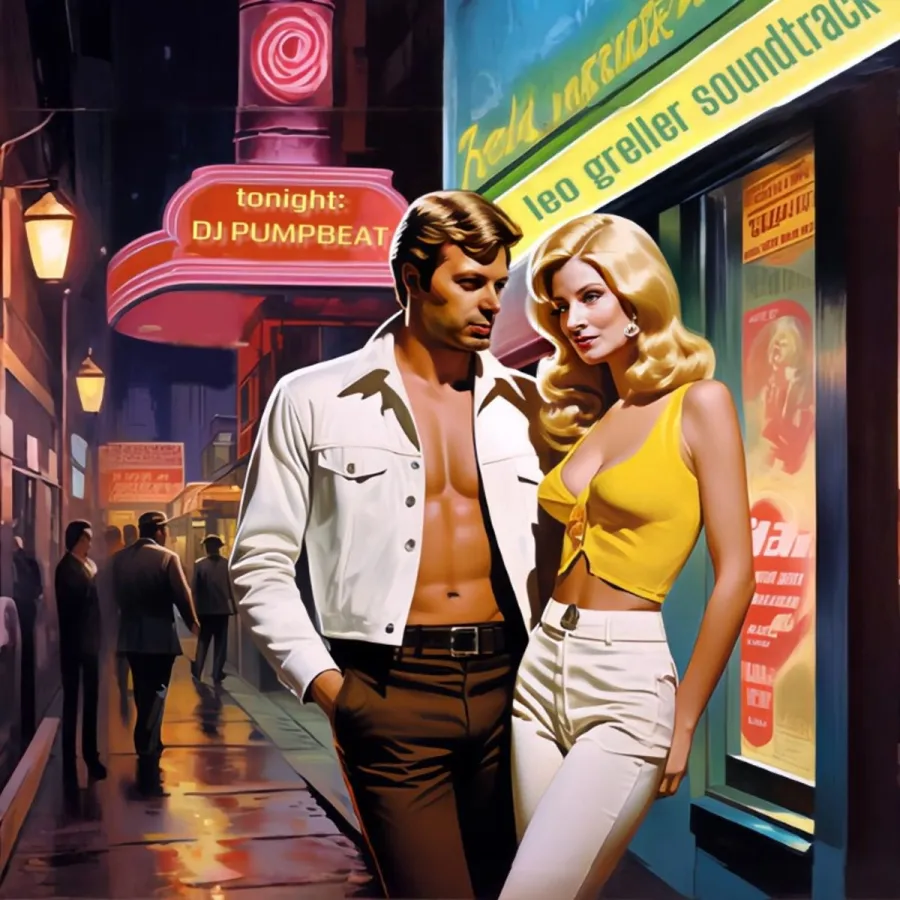 Leo Greller mit Freundin auf der Hamburger Reeperbahn