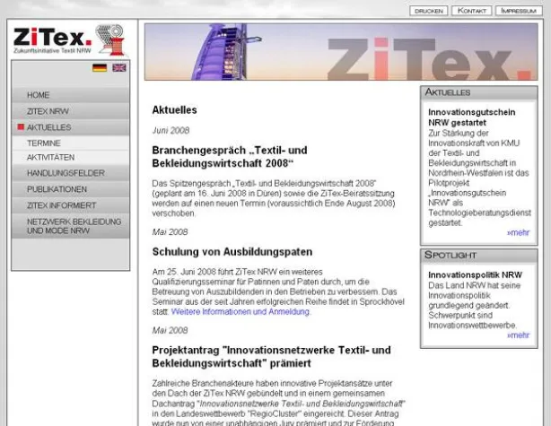 Bild: Die Zukunft liegt im Internet