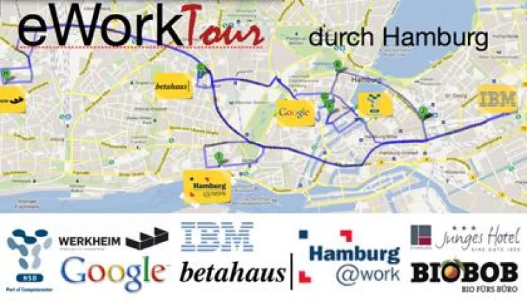 Bild: eWork-Tour 2012: Faszinierend neue Arbeitswelt