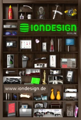 Bild: IONDESIGN an Flughäfen. Eine Ausstellung auf zwei Quadratmetern.