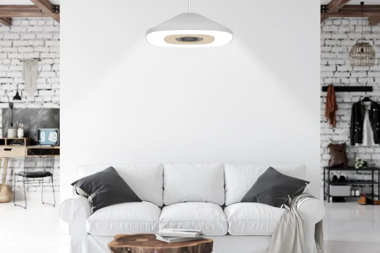 Bild: Spot an für: Die am besten klingende Deckenlampe der Welt.