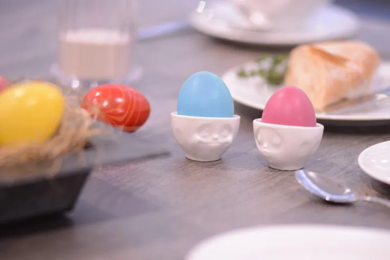 Bild: Da lacht jedes Osterei. Das gute Laune Geschenk zum Osterfrühstück