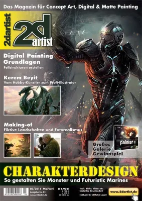 Bild: 2DArtist: Neues Fachmagazin für Concept Art, Digital und Matte Painting