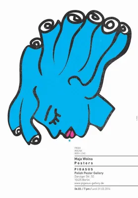 Bild: Ausstellung Maja Wolna – From Wolna With Love - Plakatkunst