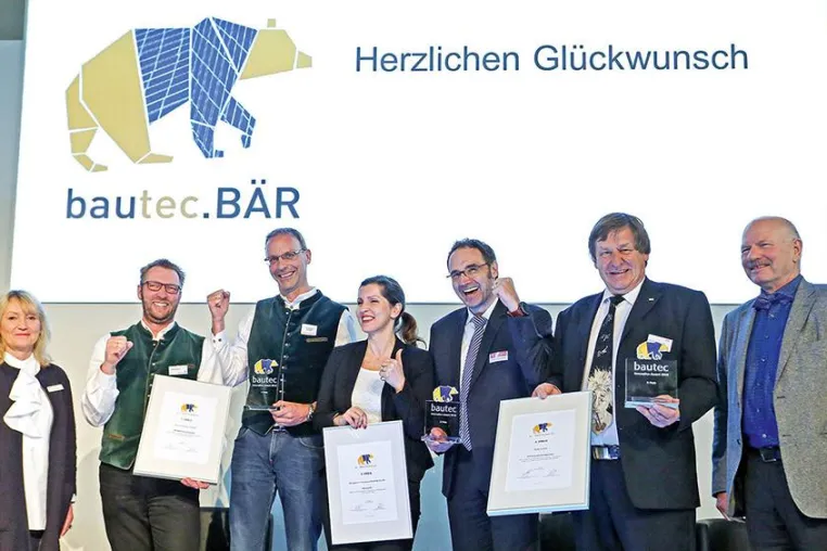 Bild: Innovative Verbundschalung PERI DUO auf bautec in Berlin ausgezeichnet