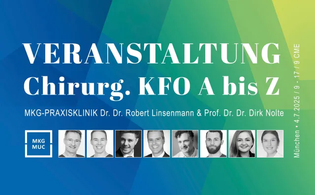 "Chirurg. KFO von A bis Z": Experten vernetzen - Wissen vermitteln - Erfahrungen austauschen Bild: "Chirurg. KFO von A bis Z": Experten vernetzen - Wissen vermitteln - Erfahrungen austauschen