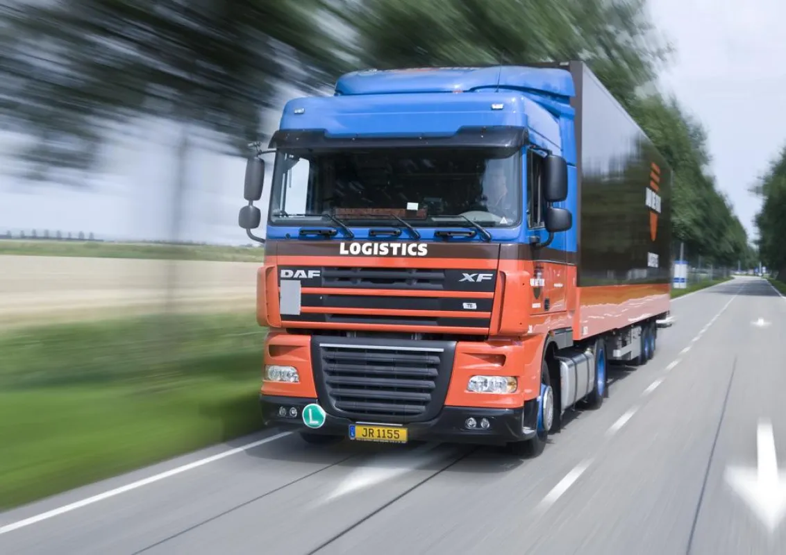 Lkw der Jan de Rijk Logistics