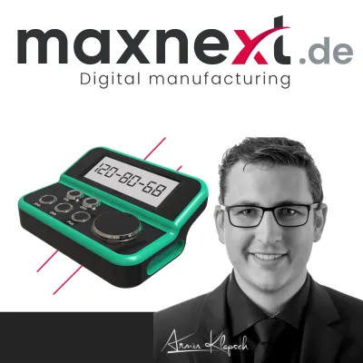 Bild: maxnext GmbH investiert in neue 3D-Drucker für schnellere und kostengünstigere Prototypenherstellung