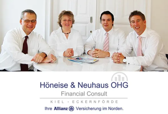 Allianz Höneise & Neuhaus OHG jetzt auch in Eckernförde und erweitert um HÖNEISE Immobilien Bild: Allianz Höneise & Neuhaus OHG jetzt auch in Eckernförde und erweitert um HÖNEISE Immobilien