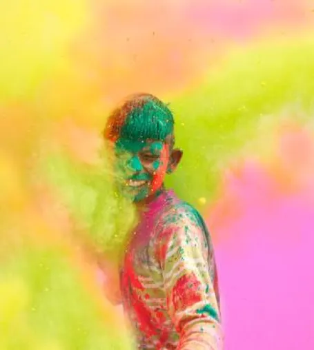 Holi - Fest der Farben Bild: Holi - Fest der Farben