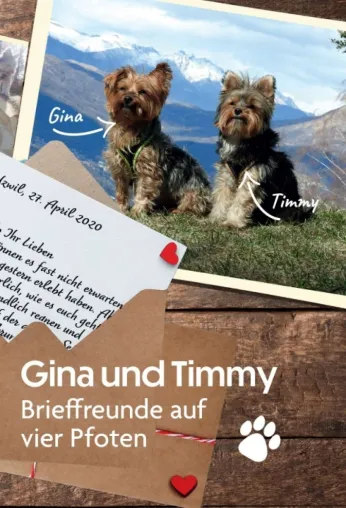 Gina und Timmy - Brieffreunde auf vier Pfoten Bild: Gina und Timmy - Brieffreunde auf vier Pfoten