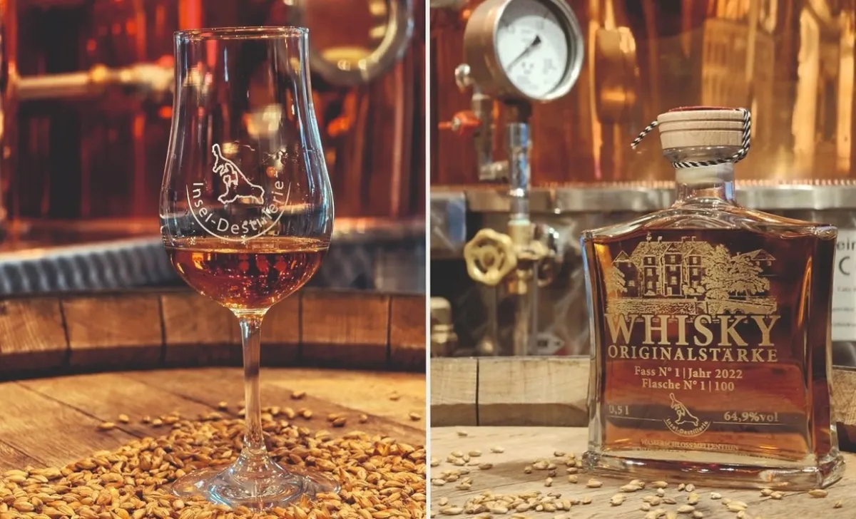 Mellenthiner Whisky-Wochenende auf Wasserschloss Mellenthin vom 17. bis 19. April 2026 (© Wasserschloss Mellenthin)