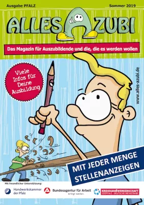 Bild: Neues Ausbildungsmagazin für die Pfalz ALLES AZUBI PFALZ
