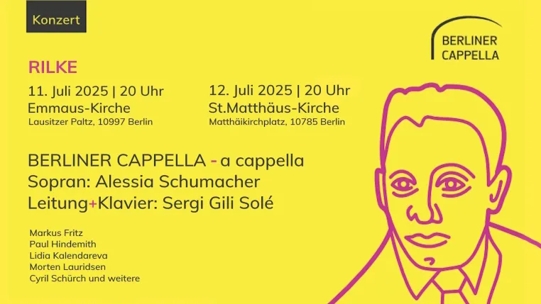 Konzert: "RILKE" Bild: Konzert: "RILKE"