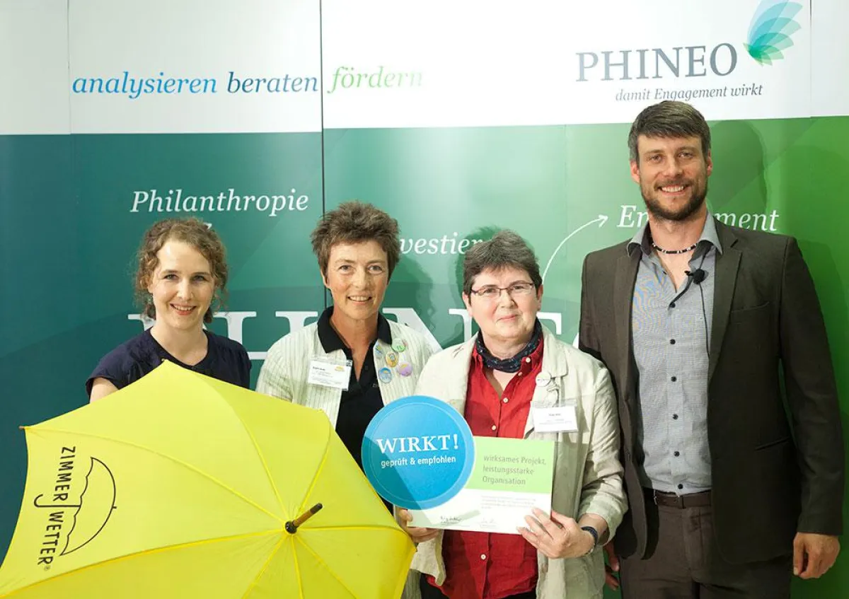 Zimmerwetter erhält das Wirkt-Siegel (Foto: Anna Gold)