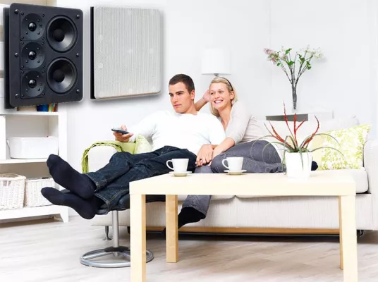 Bild: Profi-Sound aus der Wand