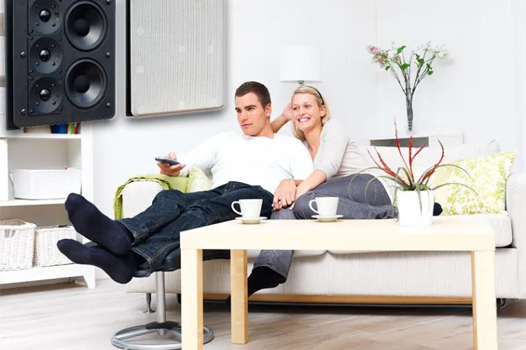 Profi-Sound aus der Wand Bild: Profi-Sound aus der Wand