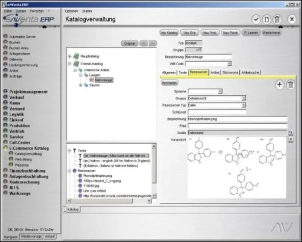 Bild: eNVenta ERP 2.4 mit neuem Intercompany-Management
