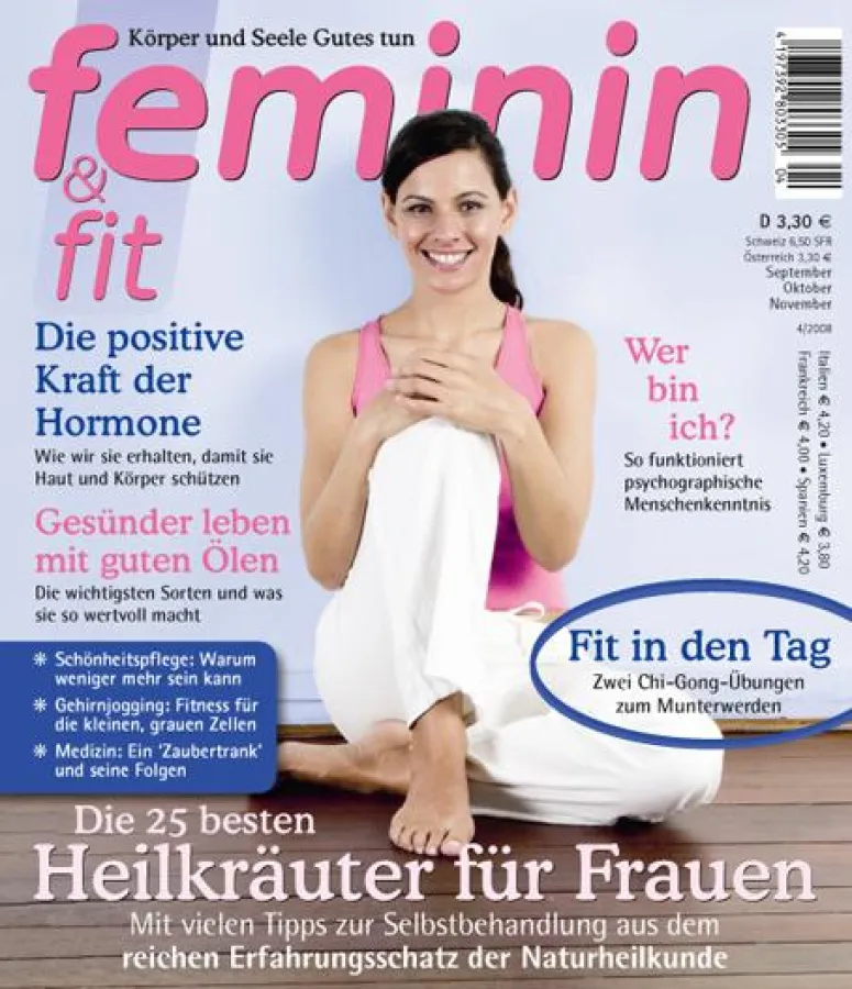 Die neue Zeitschrift feminin & fit