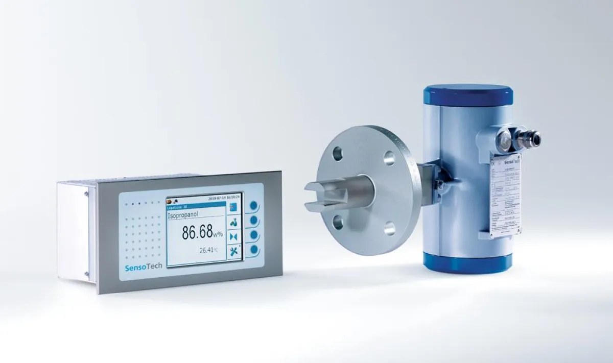 Sensor und Controller eines LiquiSonic® Messsystems