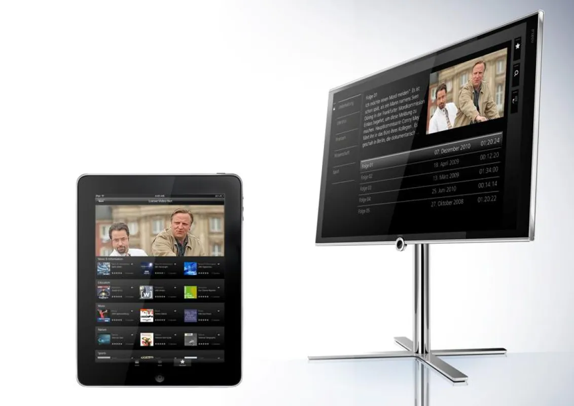 Loewe Assist Media App: Design und Konzept von Brandoffice und Digitaloffice