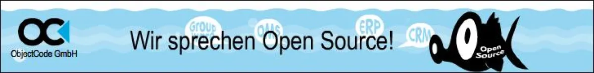 Wir sprechen Open Source! Mehr unter www.objectcode.de
