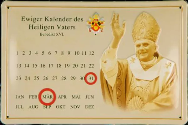 Bild: Der Papst kommt aus Berlin - Neue Kalender mit den Päpsten Johannes Paul II. und Benedikt XVI.