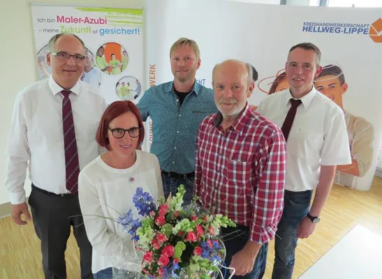 Bild: Eine neue Obermeisterin ...