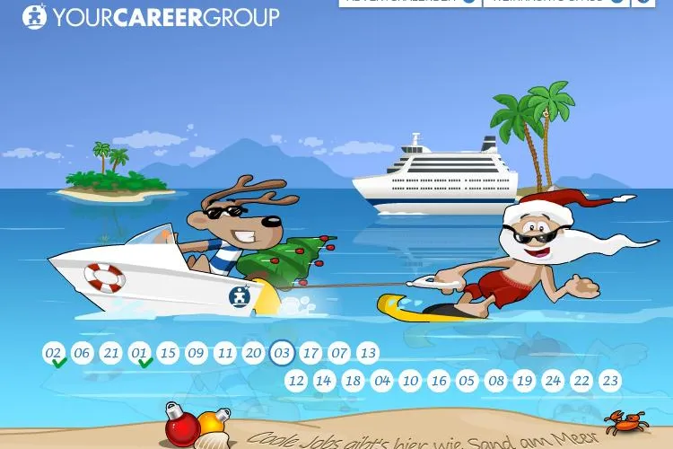 Bild: Online-Adventskalender der YOURCAREERGROUP AG verlost Preise im Gesamtwert von über 10.000 Euro
