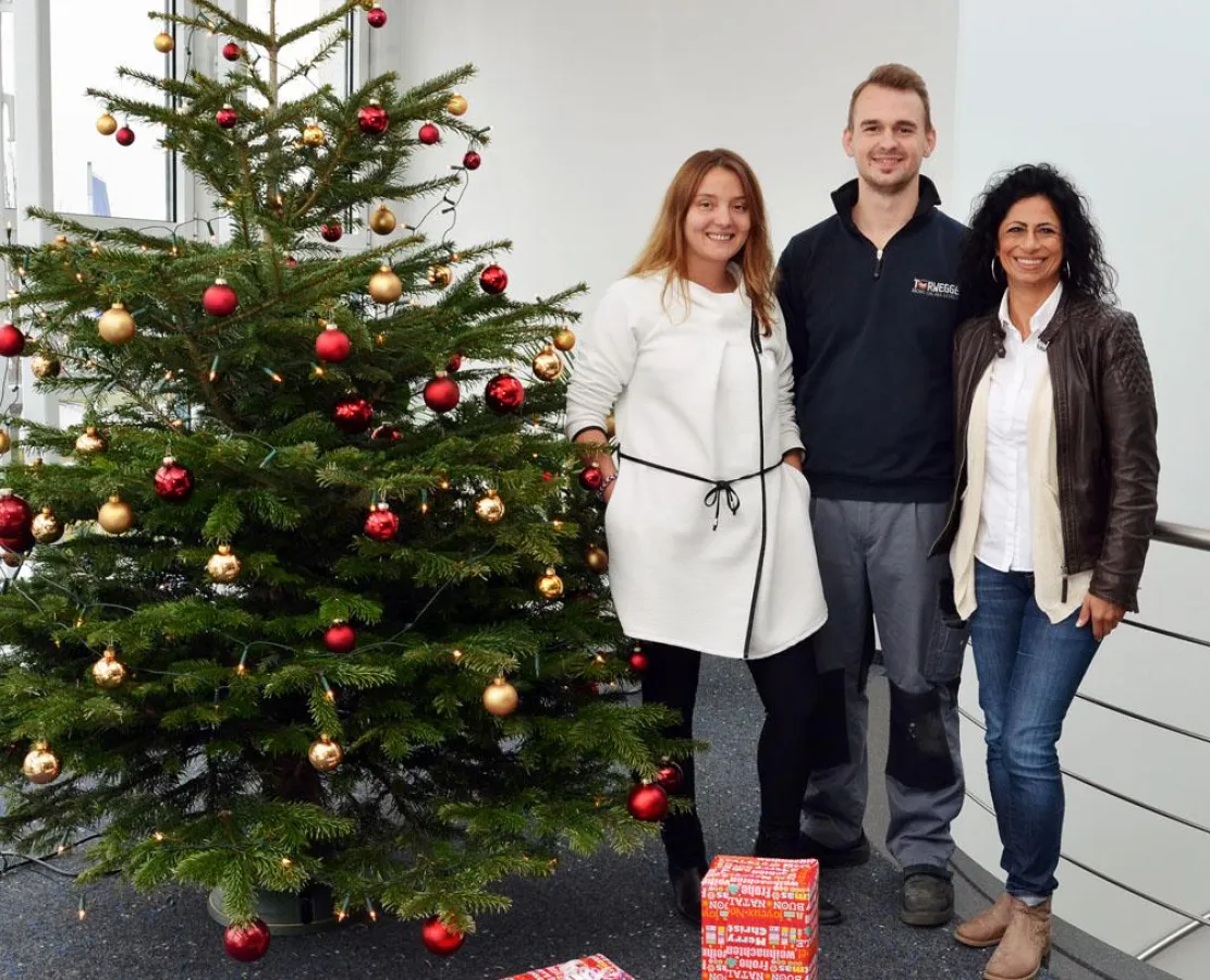 Setzen sich für UNICEF ein: Die Nachhaltigkeitsbeauftragten von TORWEGGE.