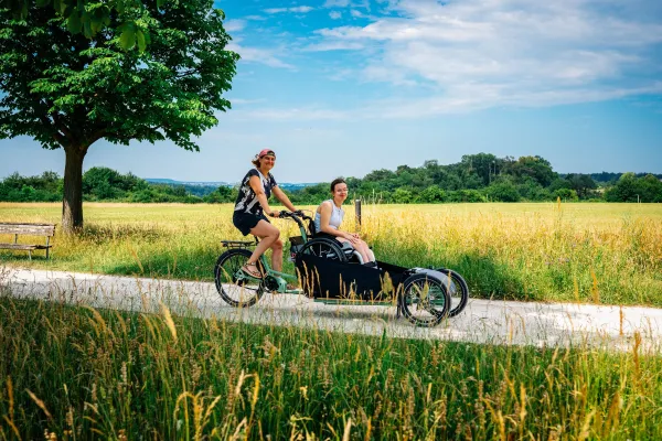 Bild: Rollstuhlfahrrad in Serie: Mäx & Mäleon bringt das Rolli Bike auf den Markt