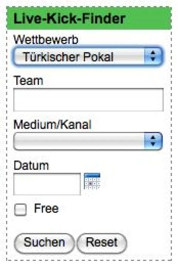 Einmalig im Internet: Schnell Live-Übertragungen finden