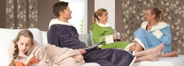 Bild: Weihnachtsgeschenk mit Nebenwirkungen: Wellnessmantel für das Chakra