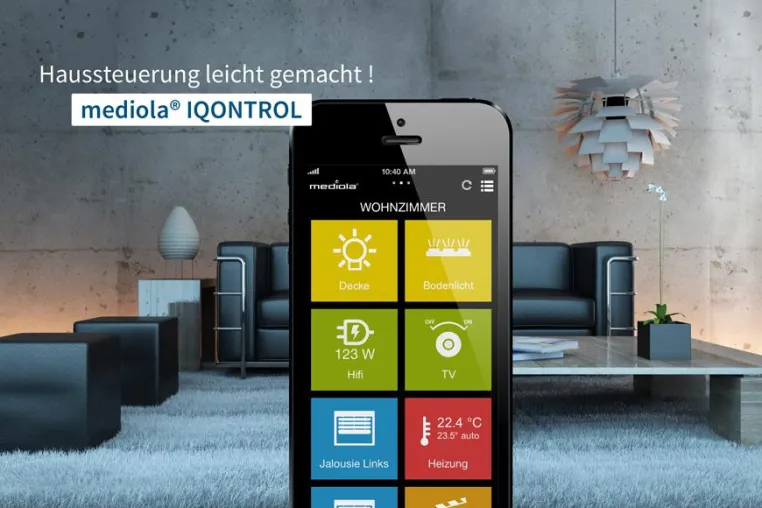 Bild: HomeMatic-Unterstützung jetzt kostenfrei in mediola® IQONTROL