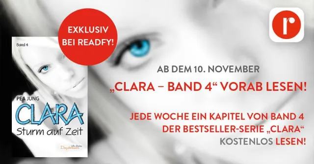 Bild: Pea Jung exklusiv bei readfy: Vorab-Veröffentlichung aus 4. Band der Romantasy-Erfolgsreihe „Clara“