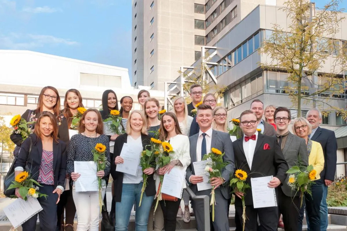 Examenskurs 2017 Krankenpflegeschule am Knappschaftskrankenhaus