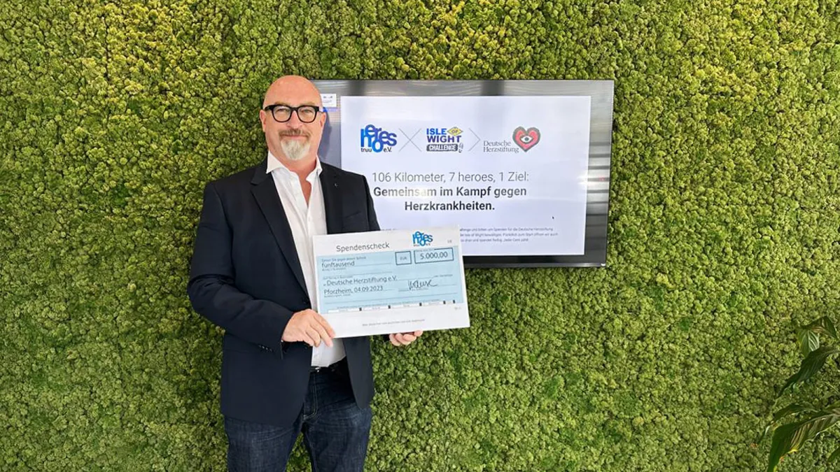 ruu heroes e.V. spendet 5000,- € an Herzstiftung